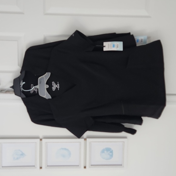 Cherokee - Allura V-Neck Scrub Top & Zip Front Warm-Up Solid Scrub Jacket, NWT - Picture 2 of 12